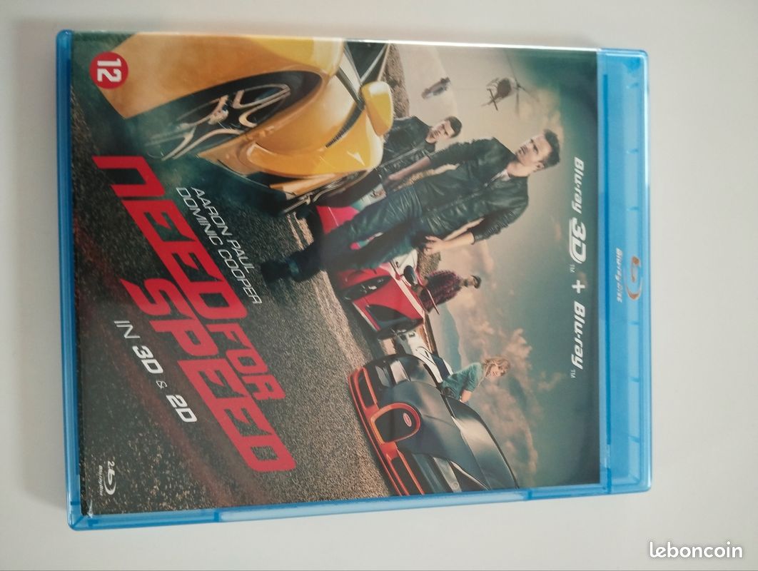 Blu ray 3D Need for speed VO (image 1)