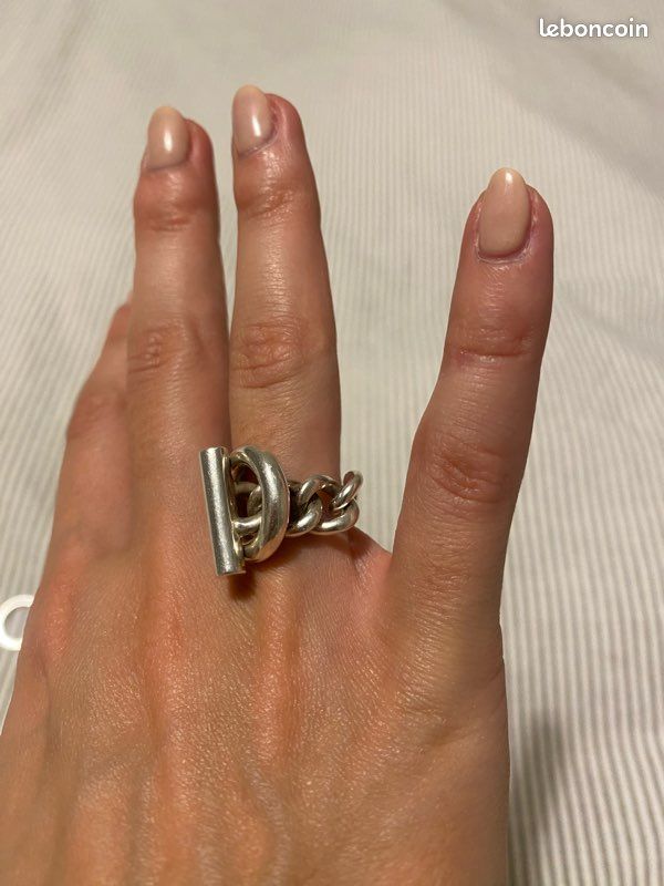 Croisette Ring Large Bague Croisette Grand Modele Hermes Bague