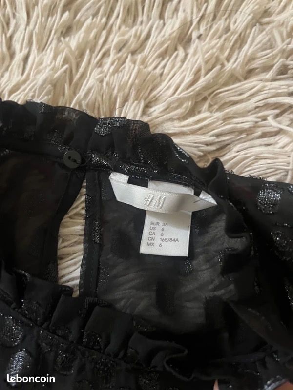 Chemise imprimée motif léopard à volants Femme BALMAIN