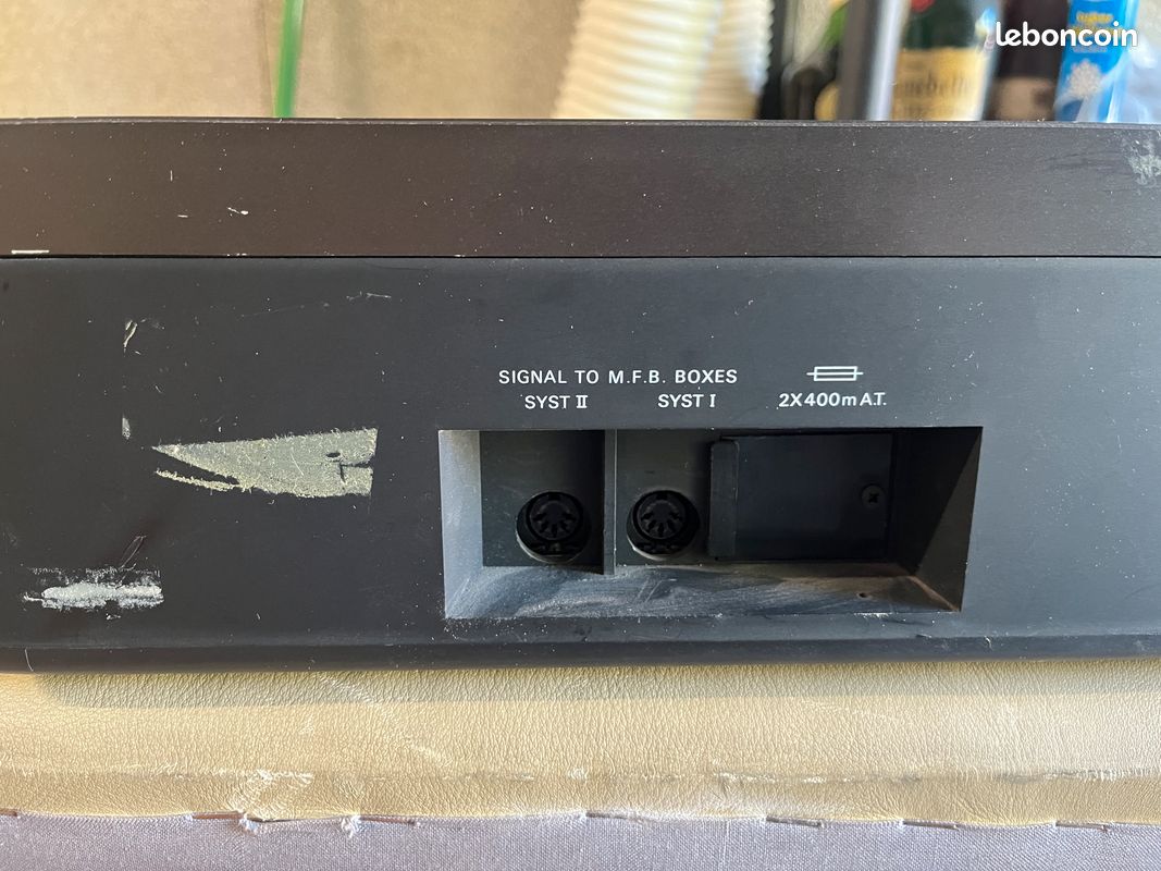 Enceintes Philips MFB – 541/544/545 – Asservies & Amplifiées – Vintage – Noir