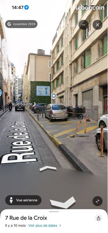 Garage fermé Saint Victor 13007 · à Marseille · 140 €/mois