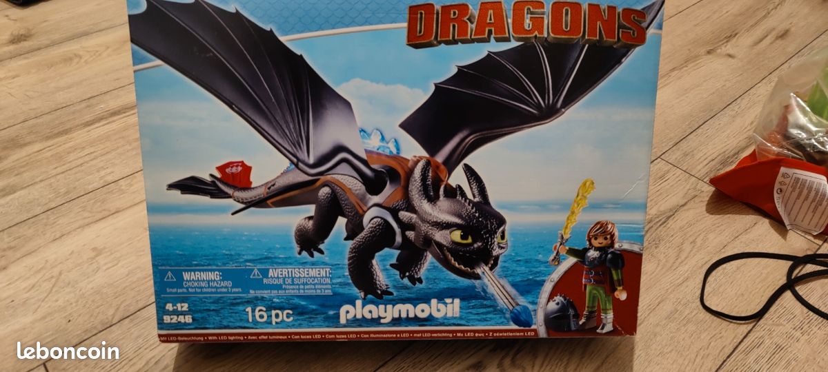 Playmobil Dragons Krokmou (image 1)