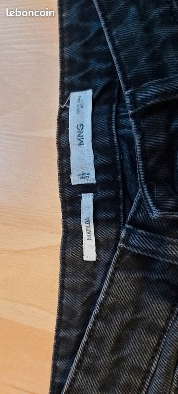 Jeans Femme MANGO Taille 38 - Style Skinny - Bleu - Occasion Très Bon état