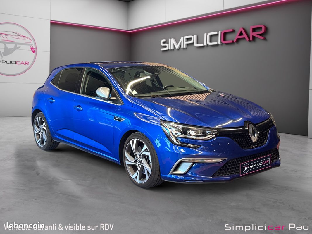 RENAULT MEGANE TCE 205 GT EDC - 205Ch - Garantie 12 mois (image 1)