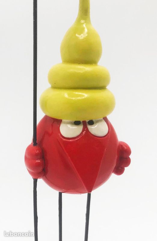 LES SHADOKS: MAISON INDIVIDUELLE, SHADOK ROUGE - figurine métal 10.5 cm, pixi, pixi82348 – La Marque Zone