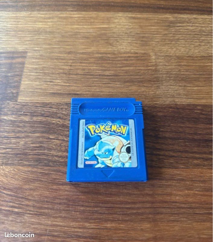 Jeu Game Boy Pokémon version bleu (image 1)