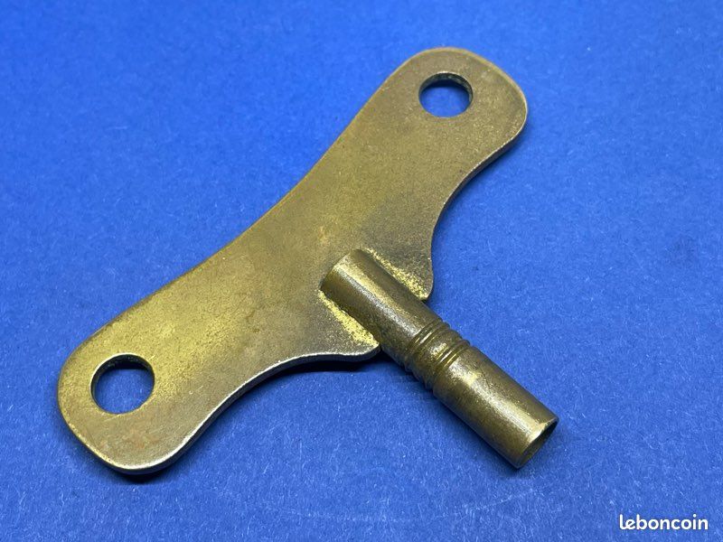 Clé De Remontage D'horloge Manivelle N°18 - Carré 6,20 Mm - Pour Pendule Carillon