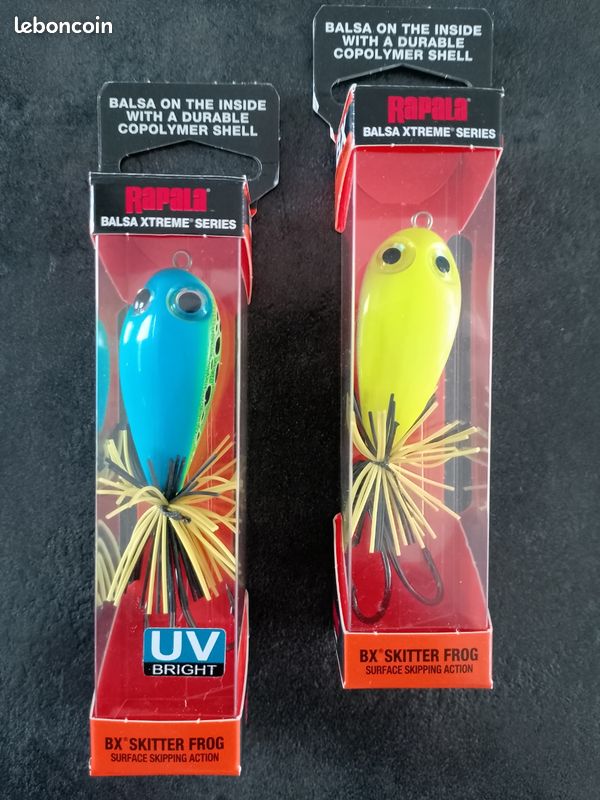 Lot De 6 Leurres Vintage Rapala – Topwater Et Plongée – 2 Modèles Rares – Finlande