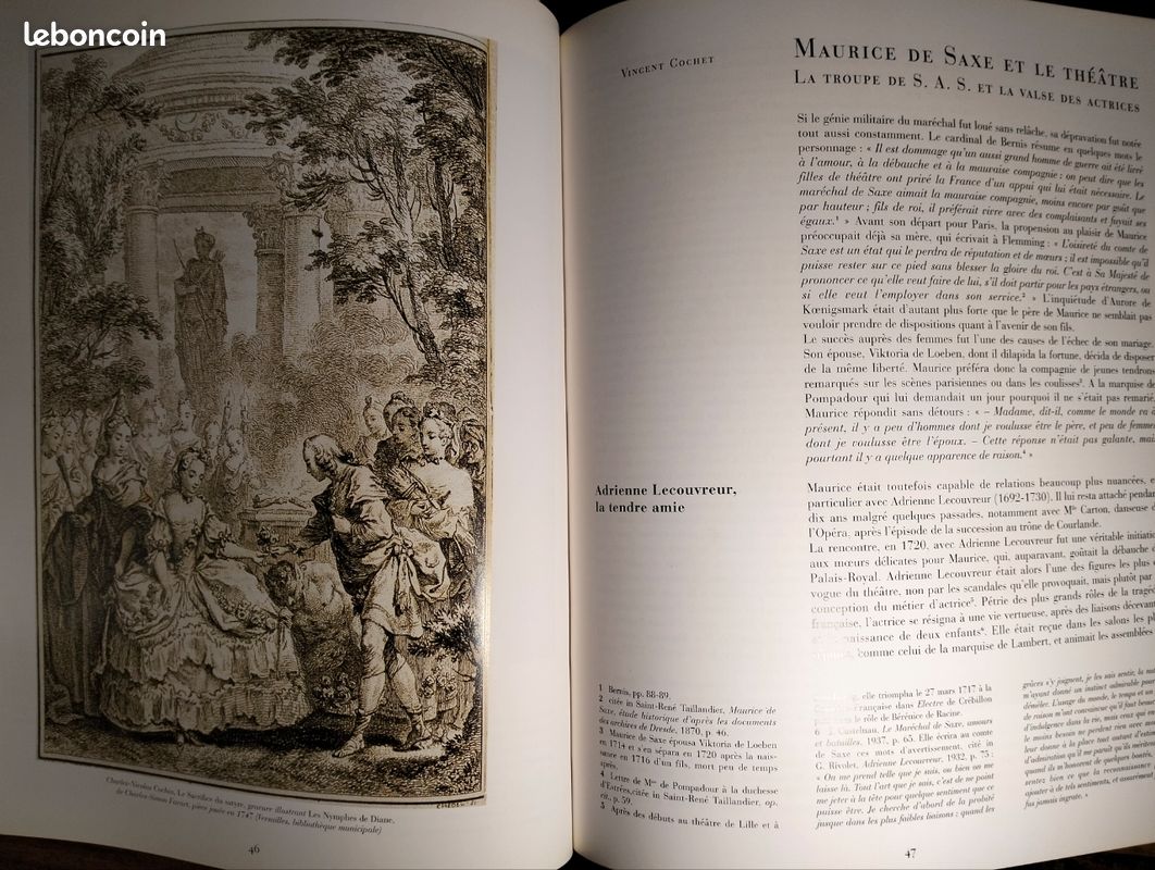 Livre "Mes rêveries... Le Maréchal de Saxe à Chambord" (image 2)