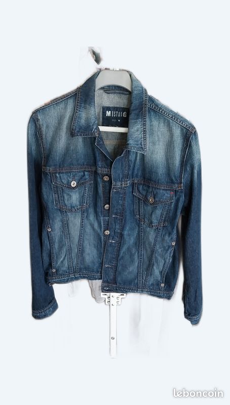 Veste en jean homme taille M - Vêtements