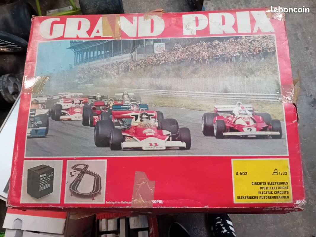 Boîte De Vitesse Circuit Électrique Evolution Polistil - Vintage 1978 - Réf A202 - 12V