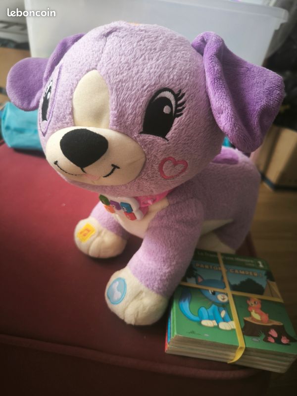 Leap frog chien Violette qui parle et raconte des histoires Vtech