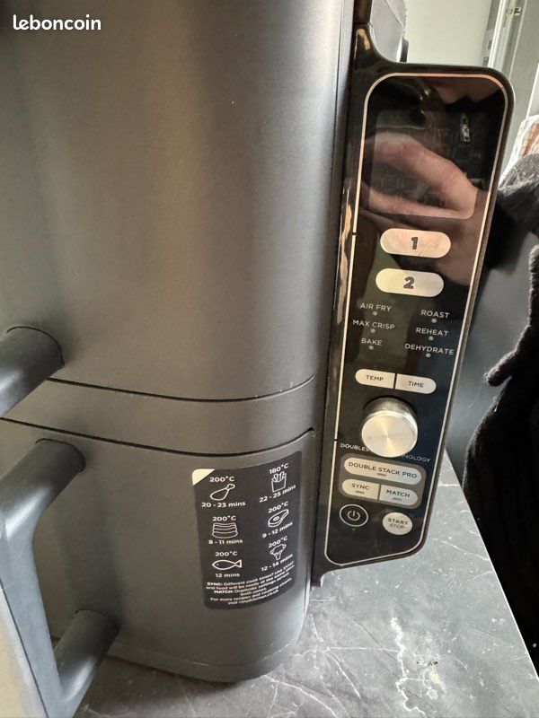 Air fryer double Ninja (image 2)