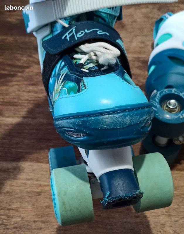 Meteor® Patins En Ligne 4 En 1 Pour Enfants – Réglables, Roues PU, Roulements ABEC 7, Frein Arrière – été Comme Hiver, Design Tendance
