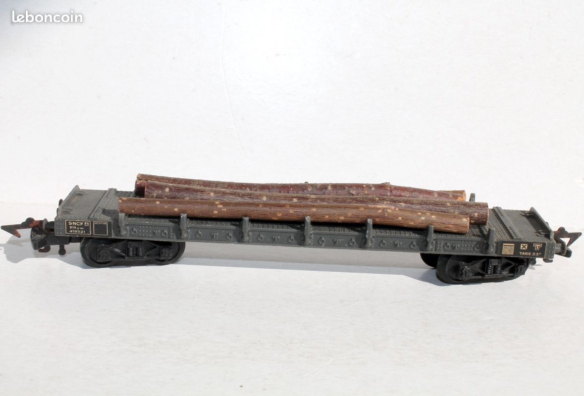 ANCIEN WAGON TRAIN Avec Bache Tissu Jep Lr Marechal Freres Jouet EUR 35