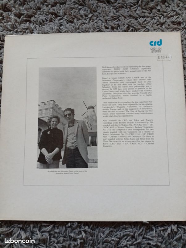 Vinyle 33t Maurice Ravel (image 2)