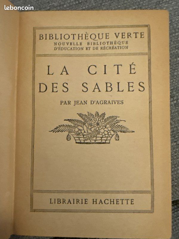 Lot de 2 livres Éditions Hachette dans les années 1920 (image 5)
