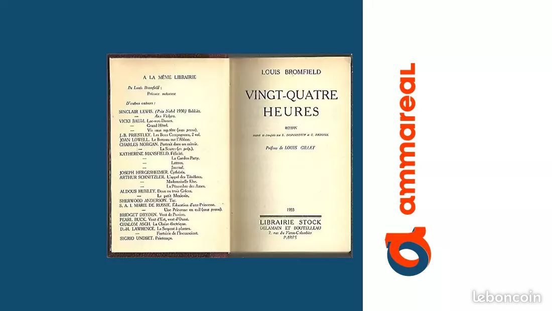 Vingt-quatre heures. - bromfield louis (image 1)