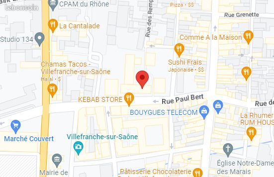 Parking 12 m² Villefranche Sur Saone