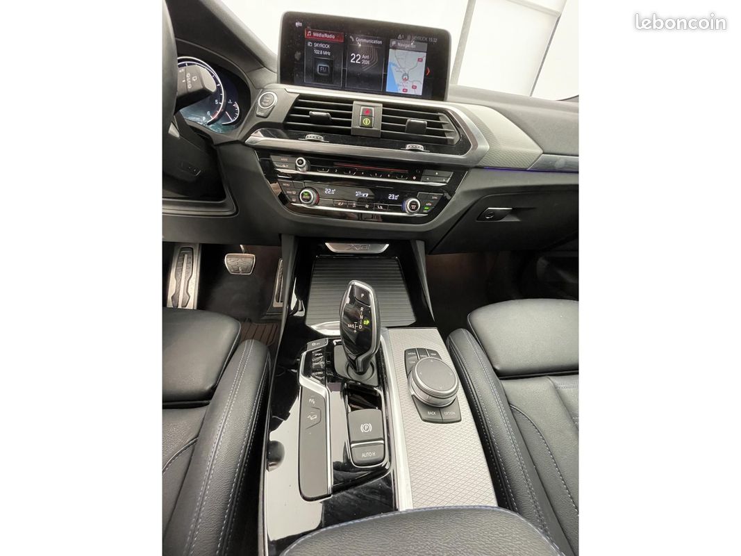 BMW X3 xDrive 20d - BVA Steptronic G01 G08 F97 M Sport Société PHASE 1 (image 12)