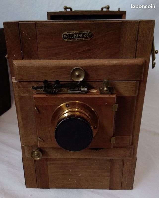 Appareil Photo Box Luminor 6x9 – Marron – Manufrance Natali France 1925 – Fonctionnel