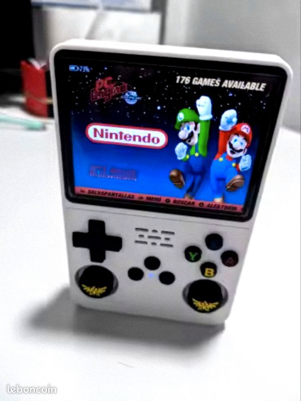 Console Rétrogaming Portable R36S Rouge 64Go - Neuve - Livraison Offerte - Atari