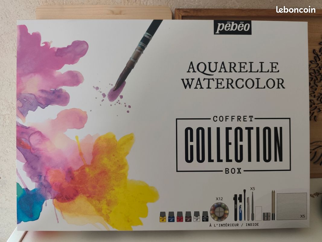 Coffret collection aquarelle Pebeo NEUF (image 1)