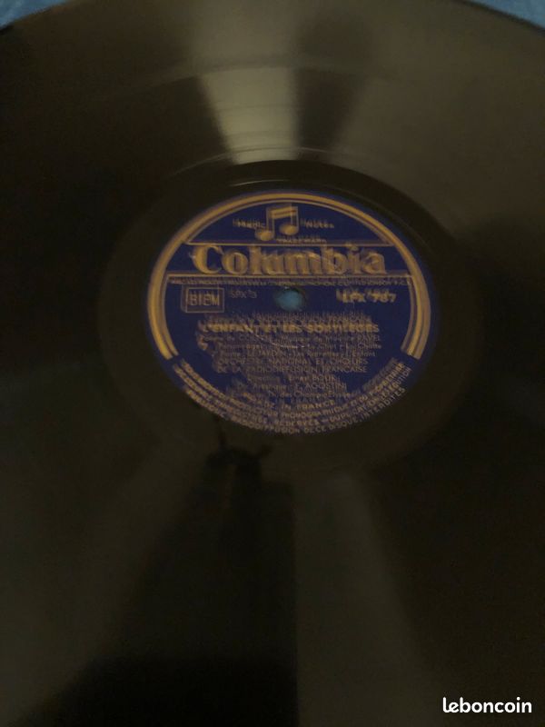 Vinyle / l'enfant et les sortileges 130(jl72) (image 1)