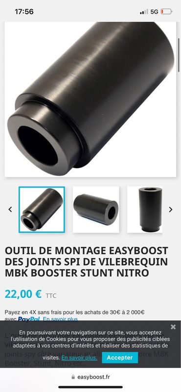 Outil montage roulements vilebrequin Easyboost MBK Booster Nitro