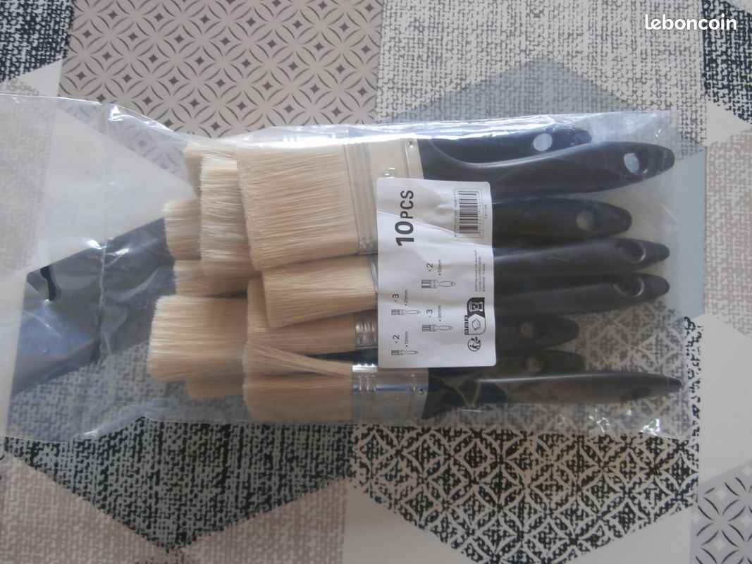 OPITEC - LOISIRS SCIENCES CREATIVITE | Pinceaux Plats Pour L'école (10