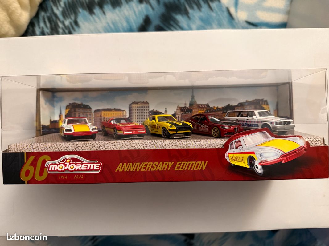 Majorette Gift Pack Anniversaire 60ans 5x miniatures Neuves Scellées 🌟 (image 2)