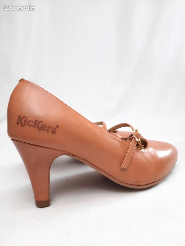 Escarpins Fantaisie Art Amsterdam 313 - Cuir, Tons Marrons, Broderies, Talon Haut, Pointure 41