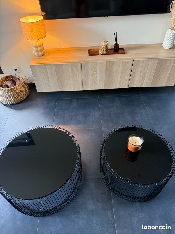 Tables basses ronde KARE design (image 3)