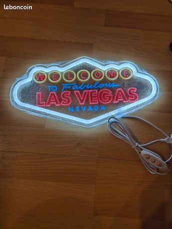 Enseigne néon LED Las Vegas: Ajoutez une touche de glamour