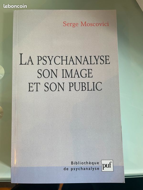 Livre Psychologie. La psychanalyse, son image et son public (image 1)