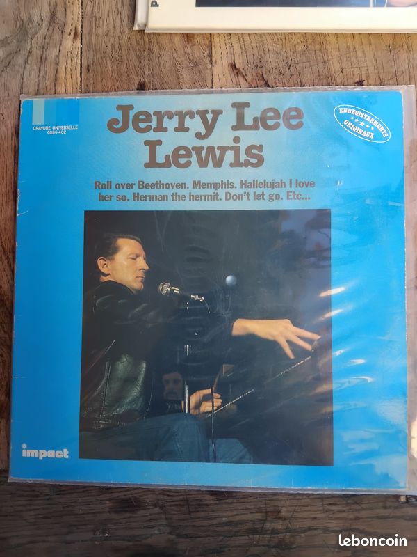 Lp 33 tours Jerry Lee Lewis. Rock'n'roll, Rockabilly (image 1)
