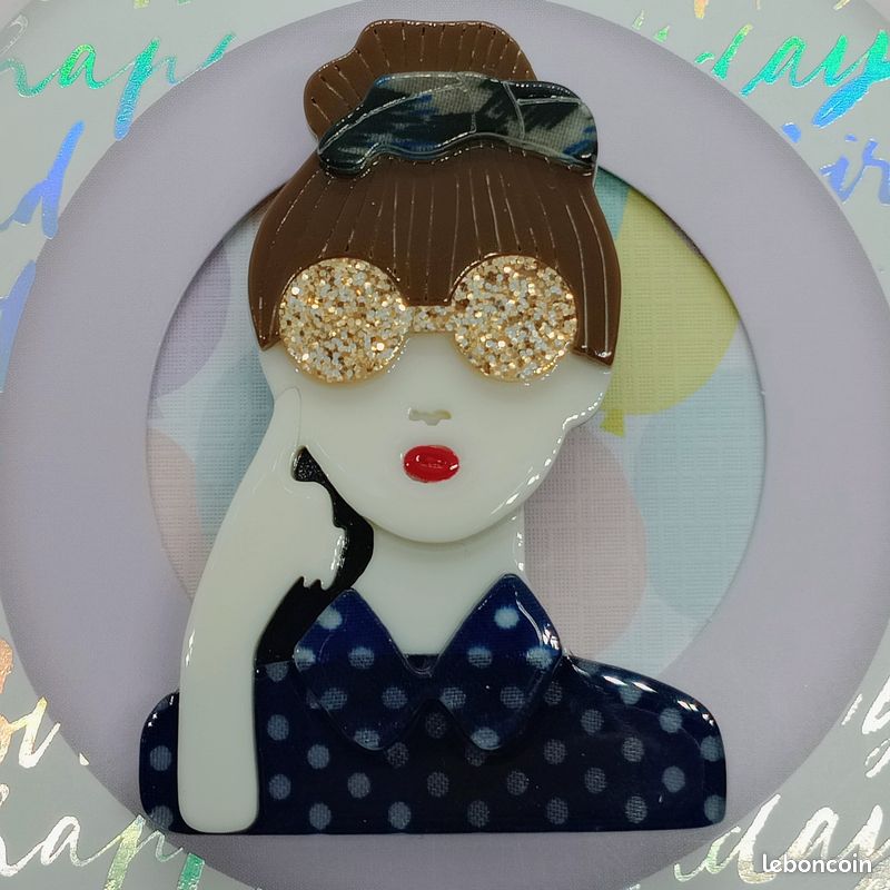 Broche Fantaisie - Lot De Fond De Tiroir B27 | Bijou Vintage Occasion