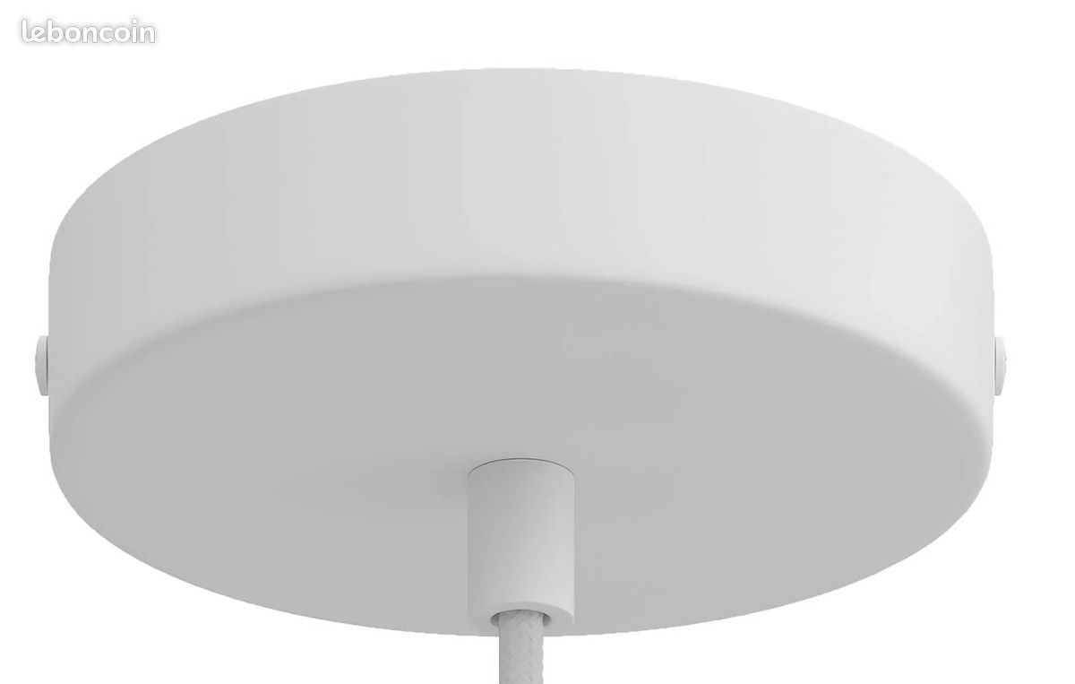 Suspension plafonnier en papier et placage bois KAVE HOME (image 8)