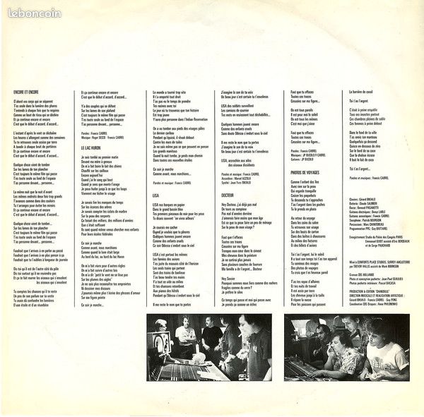 Francis Cabrel - photos de voyage vinyl (image 5)