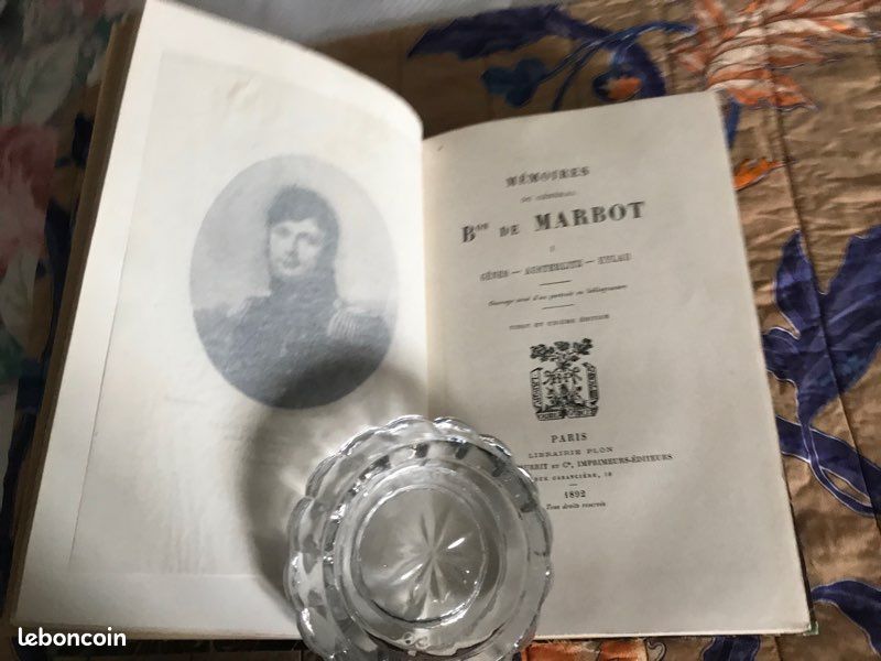 Tome 1 « Mémoires du Général Baron de Marbot » Plon 1892 (image 6)
