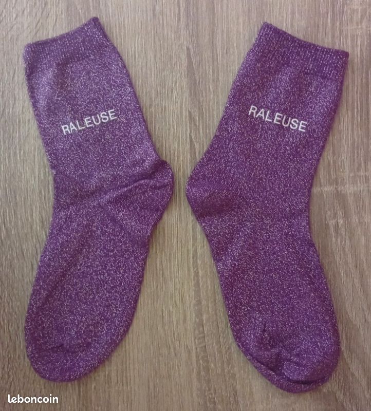 Chaussettes à paillettes Râleuse 39 - 41 (image 1)