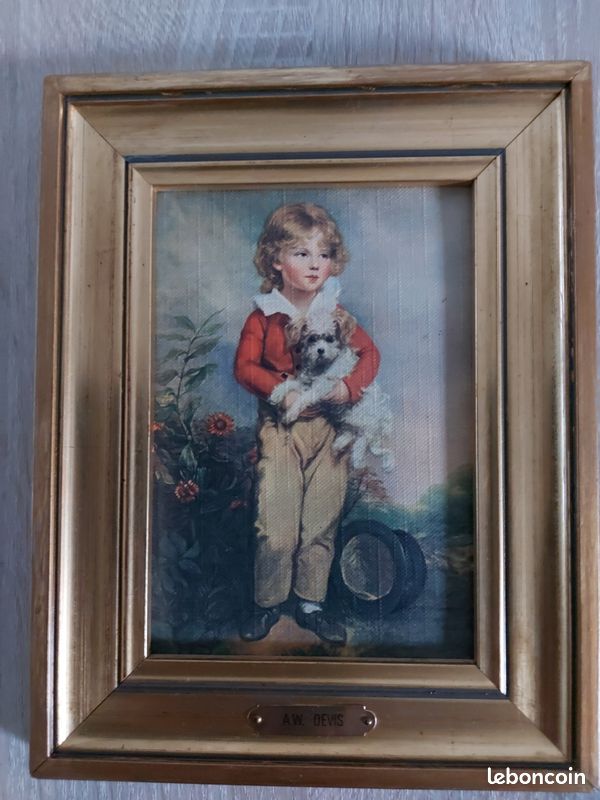 Petit tableau , reproduction de A W Devis (image 2)