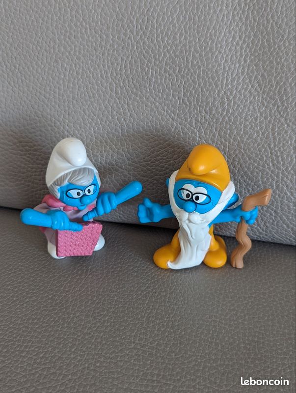 Grand schtroumpf et mamie smurf 2018 puffi schlumpf pitufos smurfen (image 1)