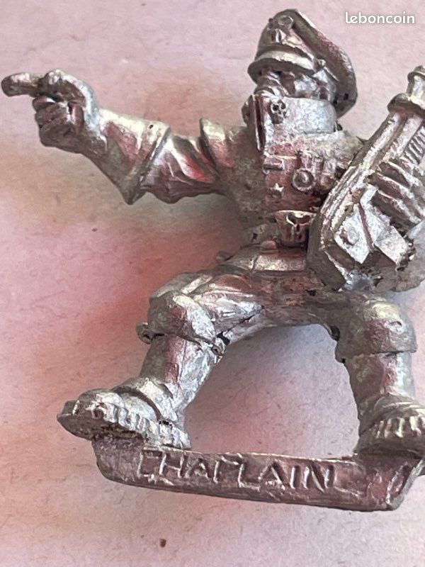 Commissaire De La Légion D'Acier Warhammer 40K - Figurine Metal Astra Militarum P-00HKJ