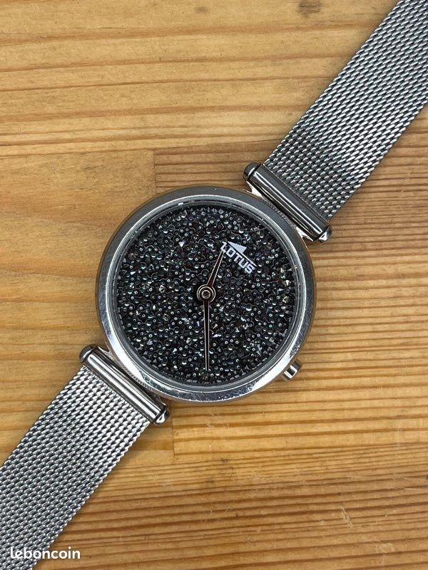 Montre Lotus + strass Swarovski (image 1)