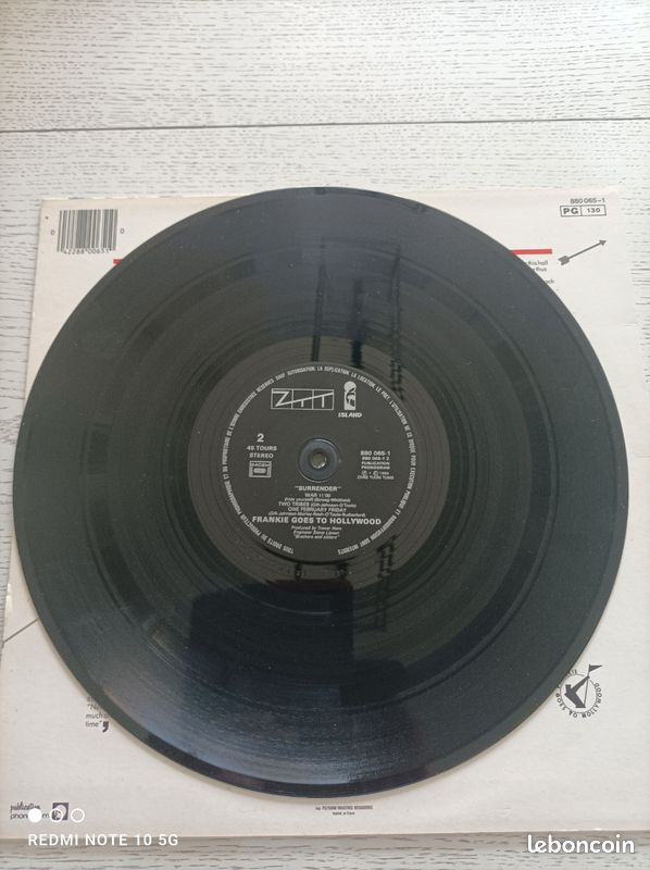 Vinyle Frankie goes to hollywood (image 4)