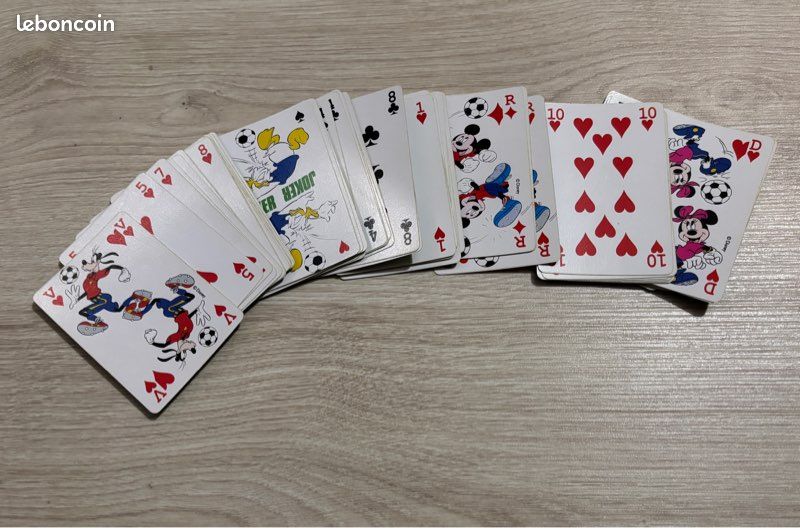 Jeu de cartes Mickey foot (image 1)