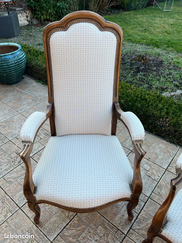 Ensemble de salon fauteuil et canapé Voltaire (image 3)