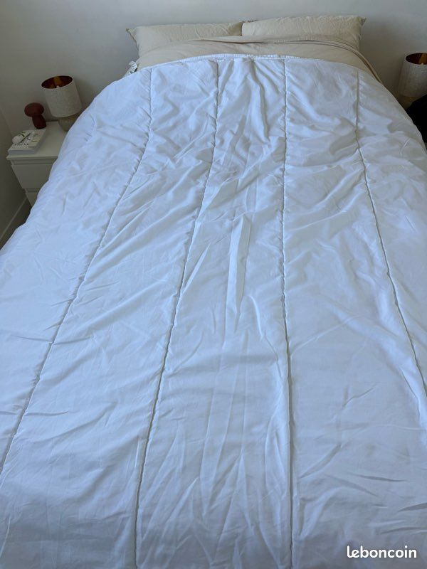 Couette billerbeck double 140x200 4 saisons - Linge de maison