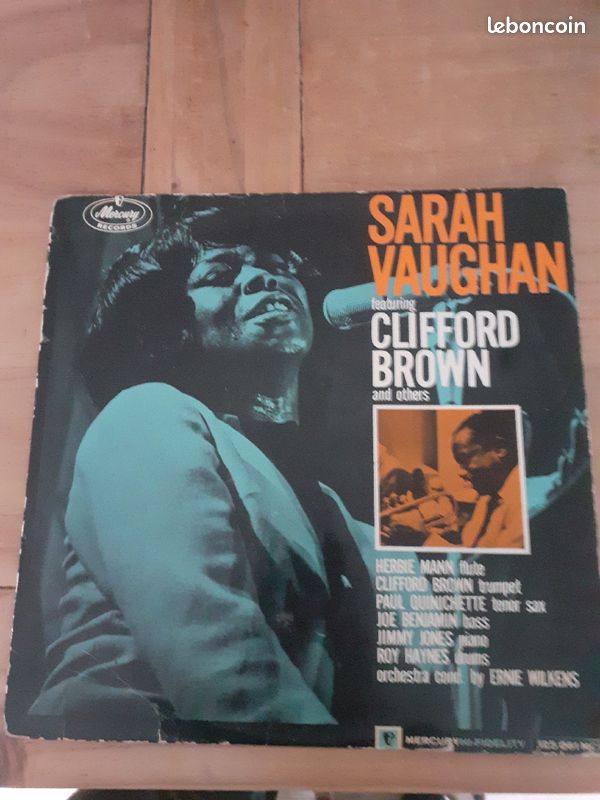 Vends 33 tours jazz Sarah vaughan (image 1)